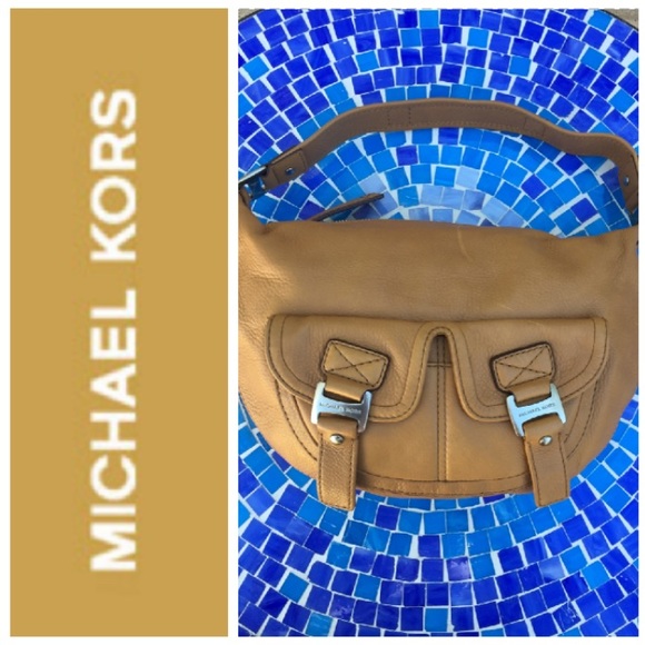 MICHAEL Michael Kors Handbags - LIKE NEW!  Michael Kors camel leather hobo bag